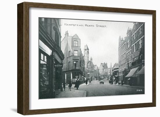 Heath Street in Hampstead-null-Framed Photographic Print