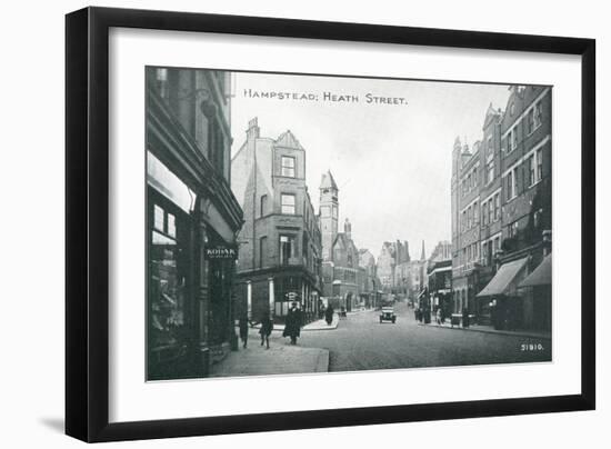 Heath Street in Hampstead-null-Framed Photographic Print