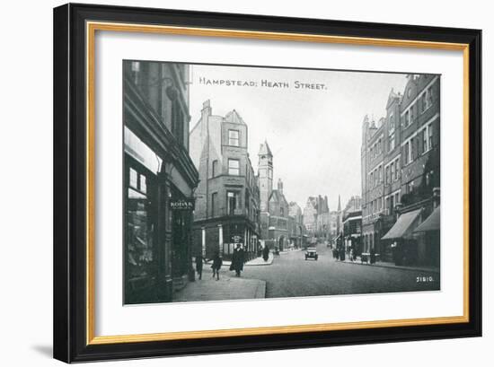 Heath Street in Hampstead-null-Framed Photographic Print