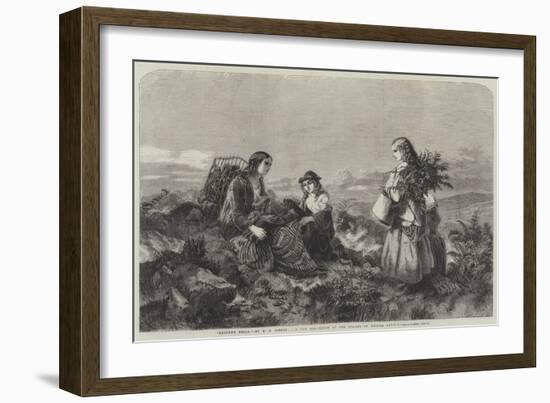 Heather Bells-Edward John Cobbett-Framed Giclee Print