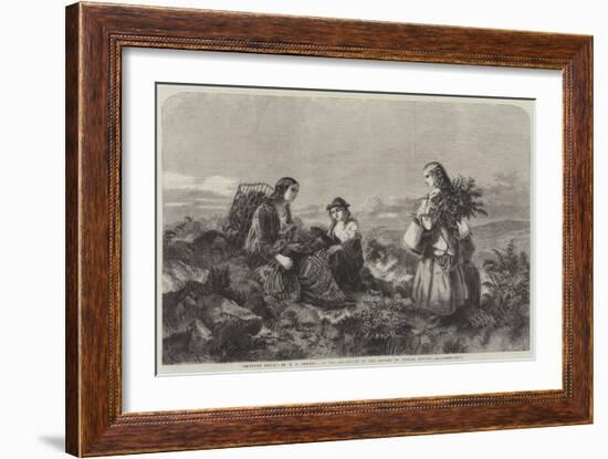 Heather Bells-Edward John Cobbett-Framed Giclee Print