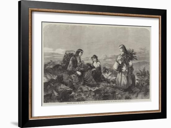 Heather Bells-Edward John Cobbett-Framed Giclee Print