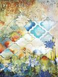 Floating Jade Garden II-Heather Robinson-Framed Stretched Canvas