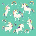 Unicorn Frolic-Heather Rosas-Art Print