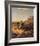 Heathland Shepherd-Eugen Bracht-Framed Art Print