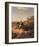 Heathland Shepherd-Eugen Bracht-Framed Art Print