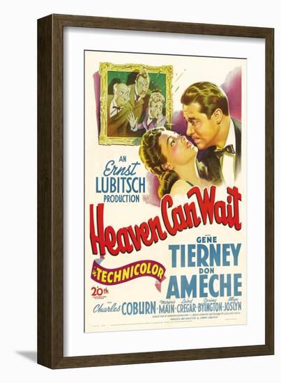 Heaven Can Wait, 1943-null-Framed Giclee Print