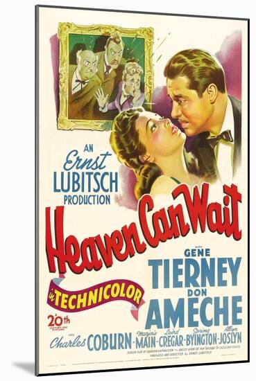 Heaven Can Wait, 1943-null-Mounted Giclee Print