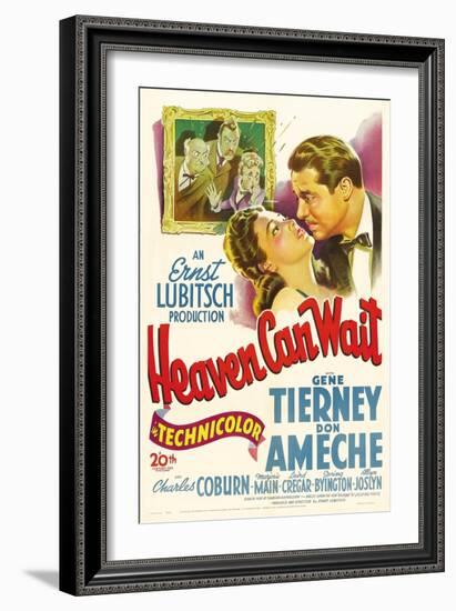 Heaven Can Wait, 1943-null-Framed Giclee Print