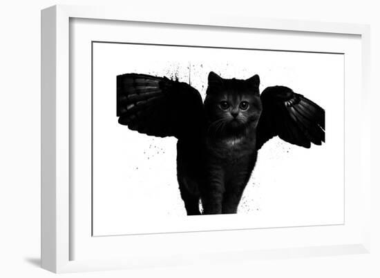 Heaven in Her Paws-Alex Cherry-Framed Art Print