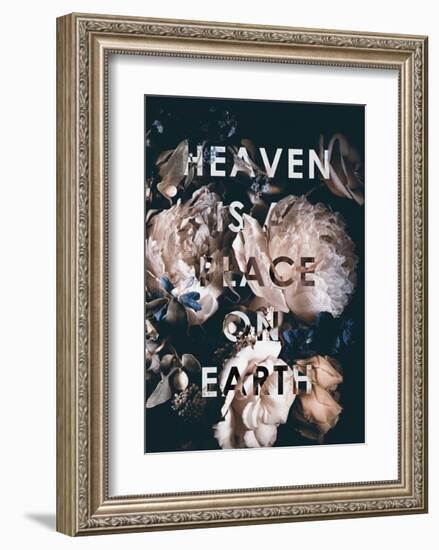 Heaven Is a Place-Design Fabrikken-Framed Art Print