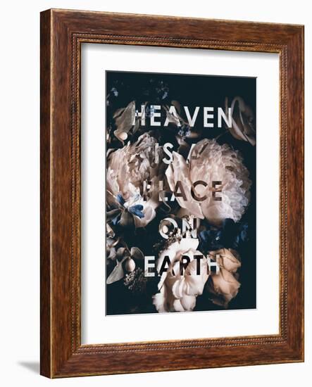 Heaven Is a Place-Design Fabrikken-Framed Art Print