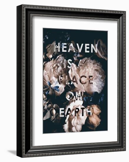 Heaven Is a Place-Design Fabrikken-Framed Art Print