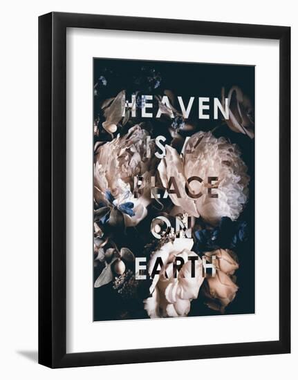 Heaven Is a Place-Design Fabrikken-Framed Art Print