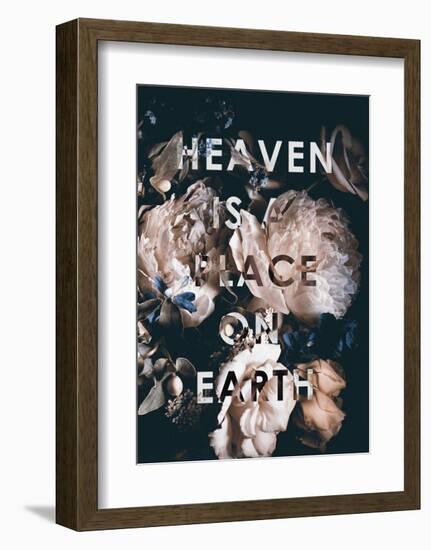 Heaven Is a Place-Design Fabrikken-Framed Art Print