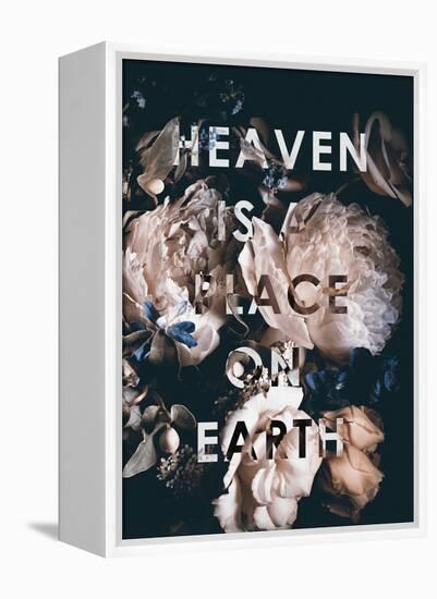 Heaven Is a Place-Design Fabrikken-Framed Stretched Canvas