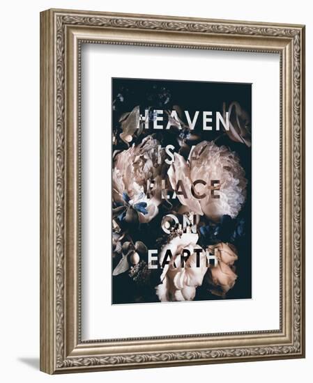 Heaven Is a Place-Design Fabrikken-Framed Premium Giclee Print