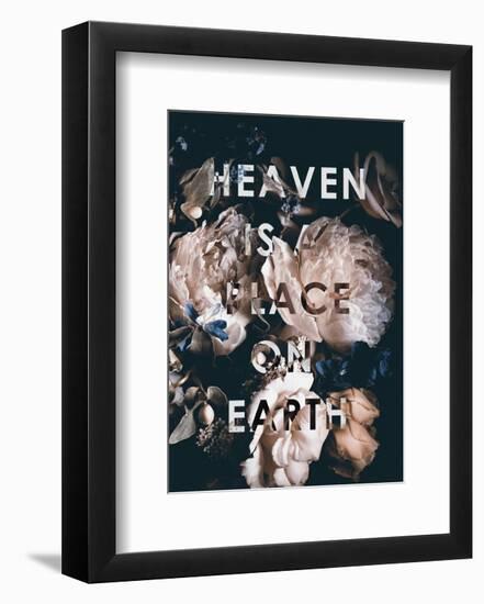 Heaven Is a Place-Design Fabrikken-Framed Premium Giclee Print