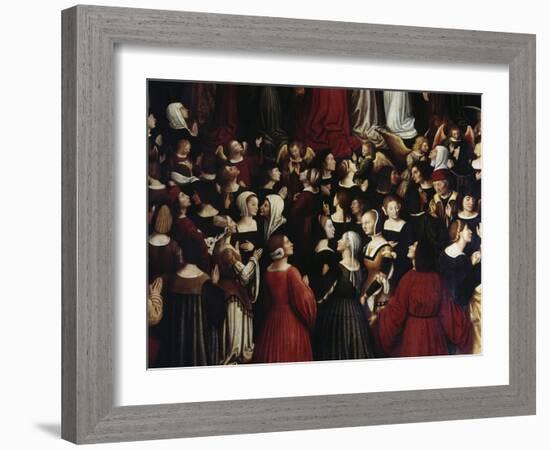 Heaven or All Saints' Altarpiece-Ludovico Brea-Framed Giclee Print