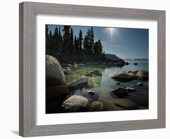 Heaven over Tahoe-Natalie Mikaels-Framed Photographic Print