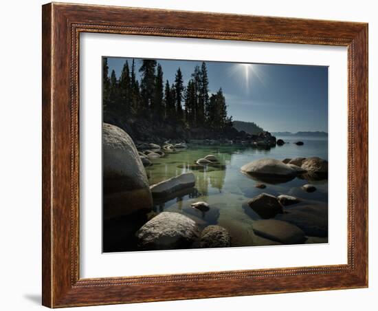 Heaven over Tahoe-Natalie Mikaels-Framed Photographic Print