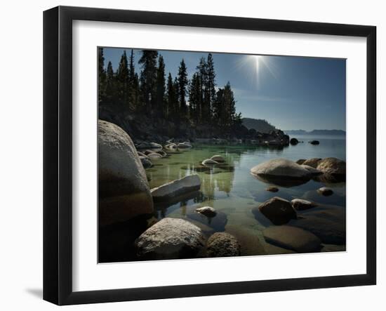 Heaven over Tahoe-Natalie Mikaels-Framed Photographic Print