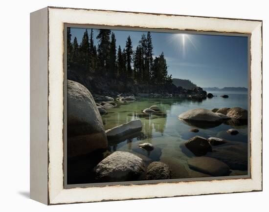 Heaven over Tahoe-Natalie Mikaels-Framed Premier Image Canvas