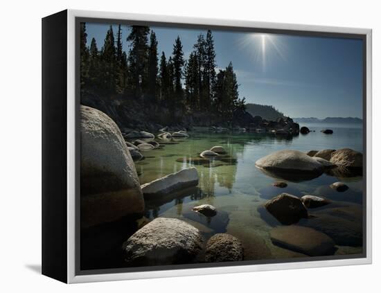 Heaven over Tahoe-Natalie Mikaels-Framed Premier Image Canvas