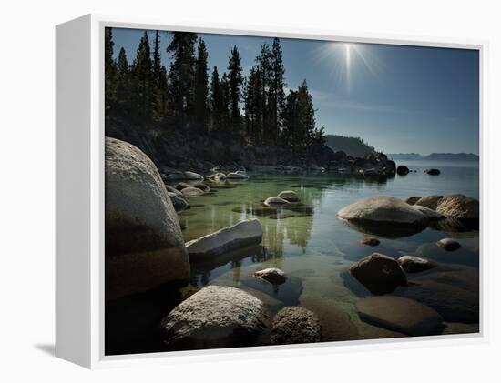 Heaven over Tahoe-Natalie Mikaels-Framed Premier Image Canvas