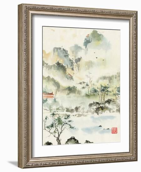 Heaven's Retreat-Nan Rae-Framed Art Print