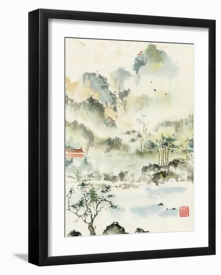 Heaven's Retreat-Nan Rae-Framed Art Print