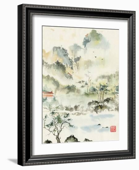 Heaven's Retreat-Nan Rae-Framed Art Print