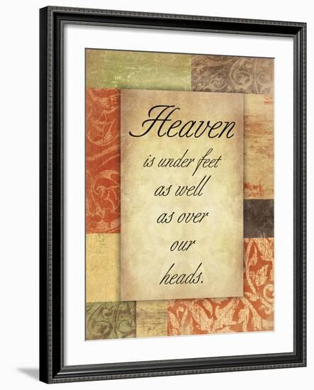 Heaven Spice Patch-Jace Grey-Framed Art Print