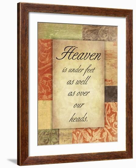 Heaven Spice Patch-Jace Grey-Framed Art Print