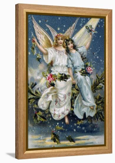 Heavenly Angels-null-Framed Premier Image Canvas