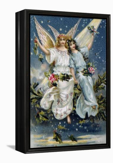 Heavenly Angels-null-Framed Premier Image Canvas