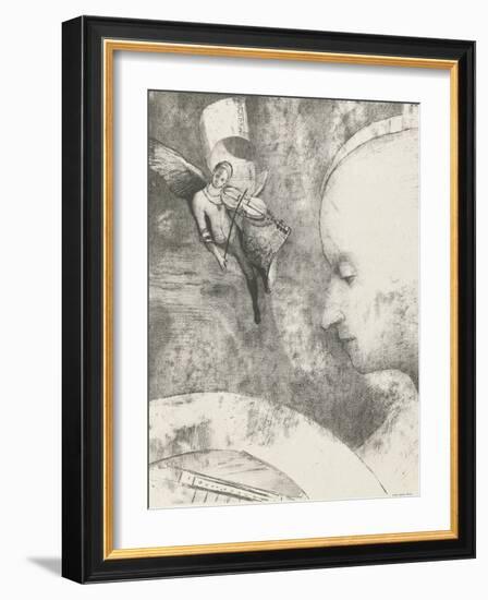 Heavenly Art, 1894-Odilon Redon-Framed Giclee Print