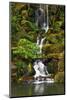 Heavenly Falls, Portland Japanese Garden, Portland, Oregon, Usa-Michel Hersen-Mounted Photographic Print
