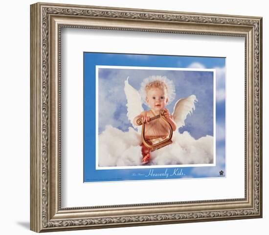 Heavenly Kids, Harp-Tom Arma-Framed Art Print