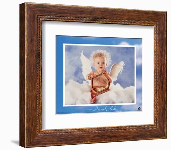 Heavenly Kids, Harp-Tom Arma-Framed Art Print