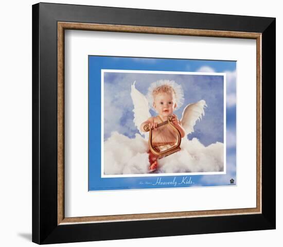 Heavenly Kids, Harp-Tom Arma-Framed Art Print