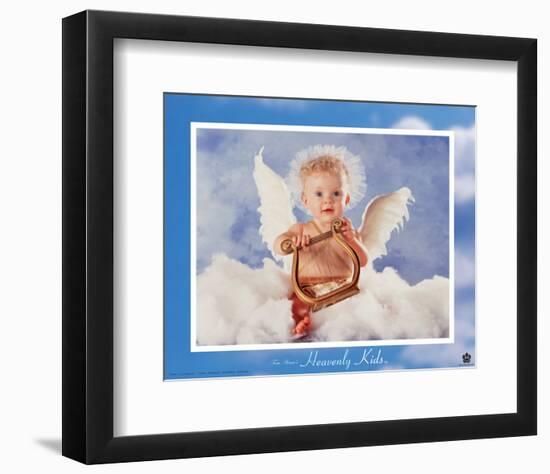 Heavenly Kids, Harp-Tom Arma-Framed Art Print