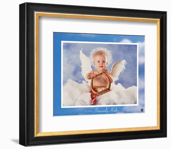 Heavenly Kids, Harp-Tom Arma-Framed Art Print