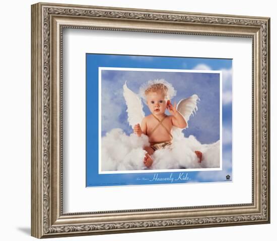 Heavenly Kids, Listen-Tom Arma-Framed Art Print