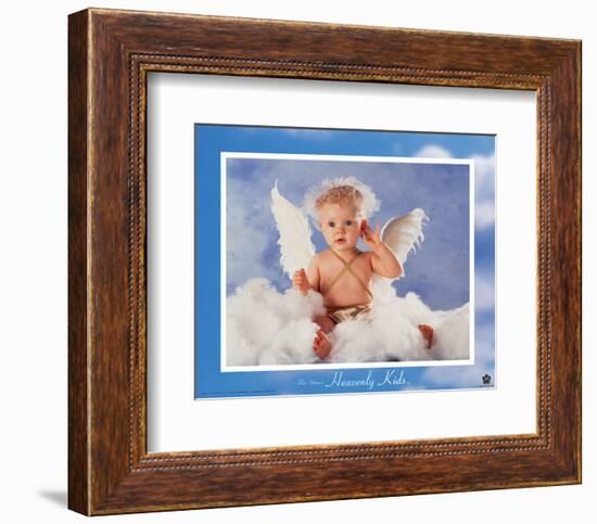 Heavenly Kids, Listen-Tom Arma-Framed Art Print