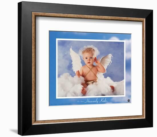 Heavenly Kids, Listen-Tom Arma-Framed Art Print