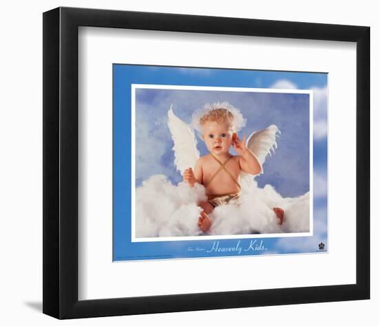 Heavenly Kids, Listen-Tom Arma-Framed Art Print