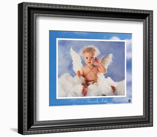 Heavenly Kids, Listen-Tom Arma-Framed Art Print