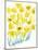 Heavenly Lemon Tulips-Cheryl Bartley-Mounted Giclee Print