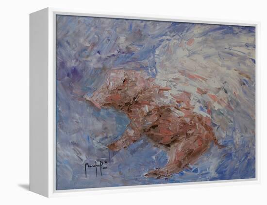 Heavenly Pig-Joseph Marshal Foster-Framed Stretched Canvas